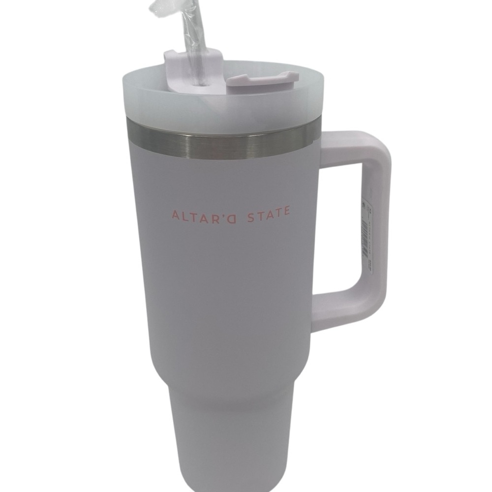 ALTAR’D STATE I Drink Tumbler Water Bottle Handle & Straw / Lid Stainless Steel